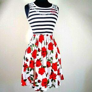 MIGNONE GIRL FLORAL DRESS SIZE 10